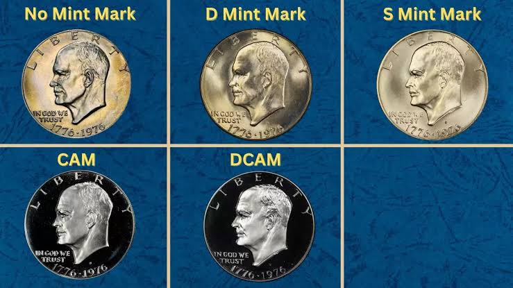 San Francisco Mint facility and 1976 Bicentennial Eisenhower dollar production context